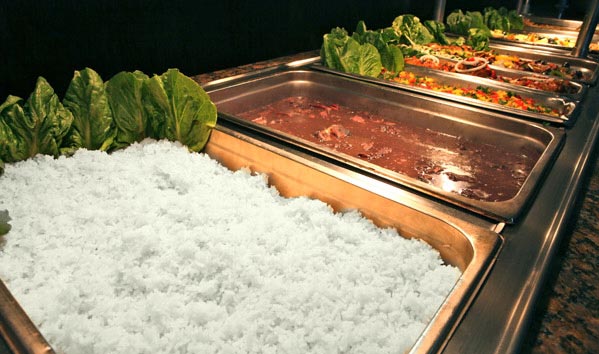 Variado cardápio será servido no evento