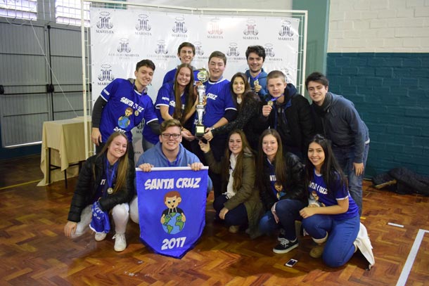 Equipe Santa Cruz conquistou o 1º lugar