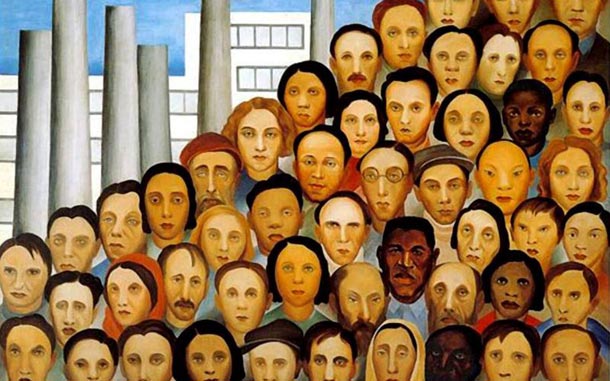 Tarsila do Amaral, artista que pintou o quadro acima, é uma das artistas que terá quadros seus expostos na Casa de Artes nas próximas semanas