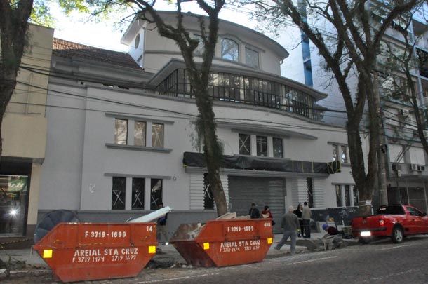 Prédio do antigo Clube União passou por diversas reformas