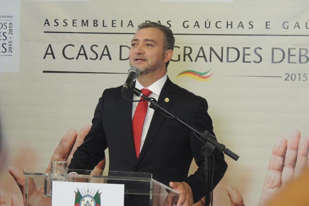 Em janeiro Pretto assumiu presidncia da Assembleia Legislativa gaœcha