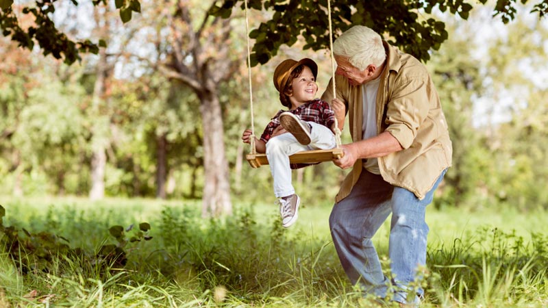 Eles fazem a diferença na vida dos netos