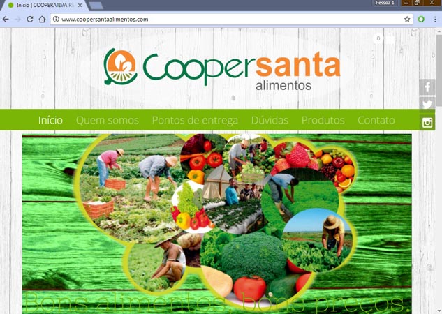 Compra pode ser feita sem sair de casa