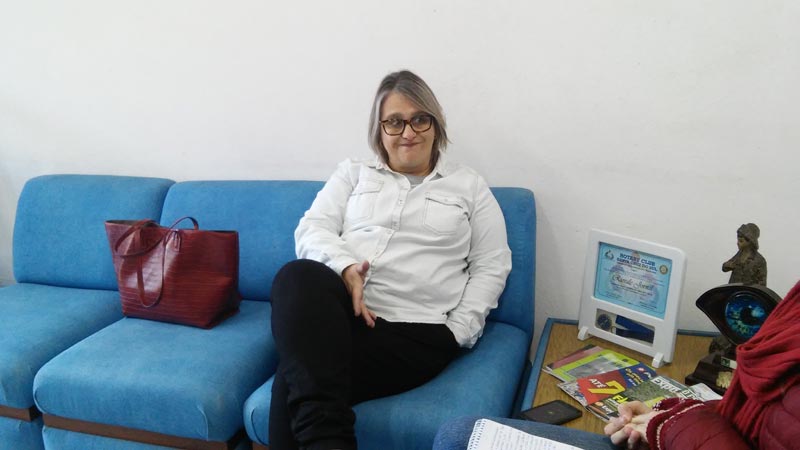 Rosilaine Moura, enfermeira