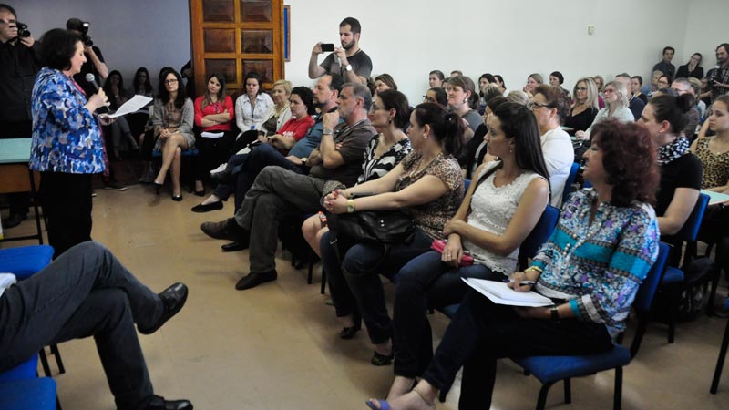 Carmen Lúcia, eleita em 2013, lembrou bons e maus momentos enfrentados pela instituição de ensino