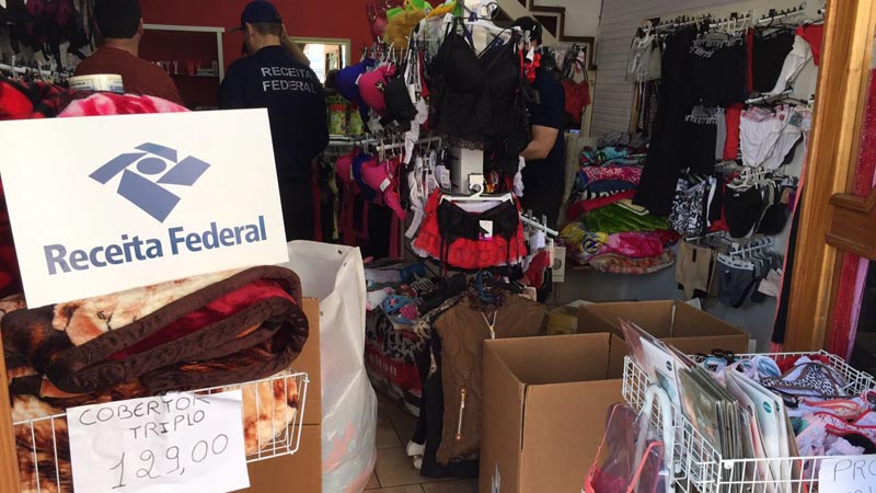 Cinco estabelecimentos comerciais foram alvo da ação