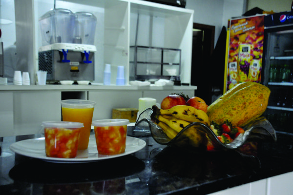 Segundo a lei, pelo menos dois tipos de frutas deverão ser oferecidas diariamente, como já acontece na cantina do Mauá