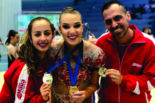 Bruna, Manuela Neis e Rafael Luz