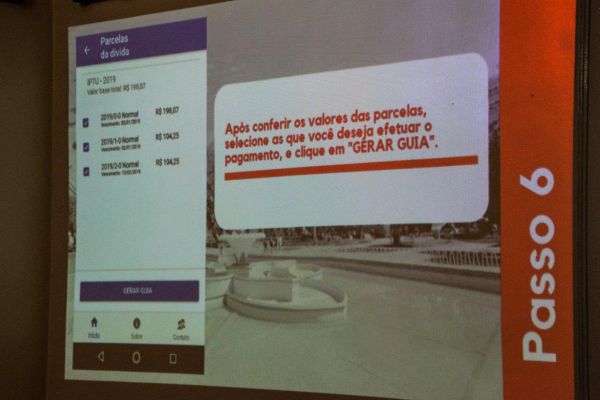 Link para download está disponível no Portal da Prefeitura, junto a aba Cidadão