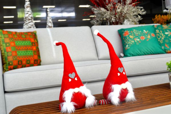 Almofadas e enfeites de Natal
