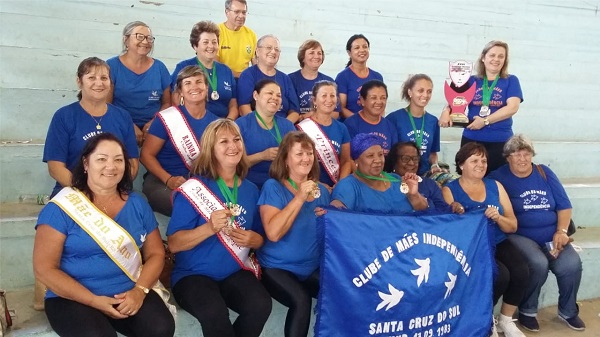 Equipe do Clube de Mães Independência ficou com o vice-campeonato gaúcho 