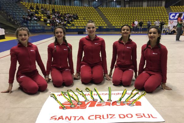 Ginastas do Mauá venceram em nível nacional