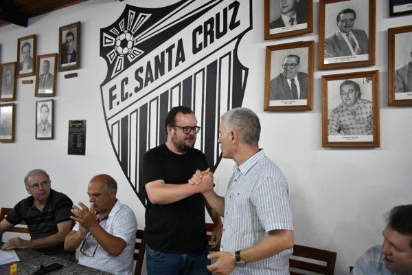 Tiago Rech é o novo presidente do Santa Cruz
