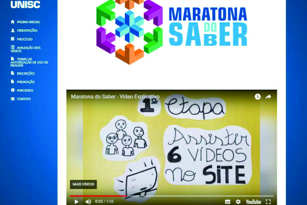 Vídeos desafios serão divulgados no site do evento