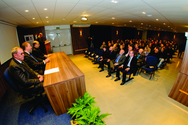 Novo prédio conta com estrutura ampla