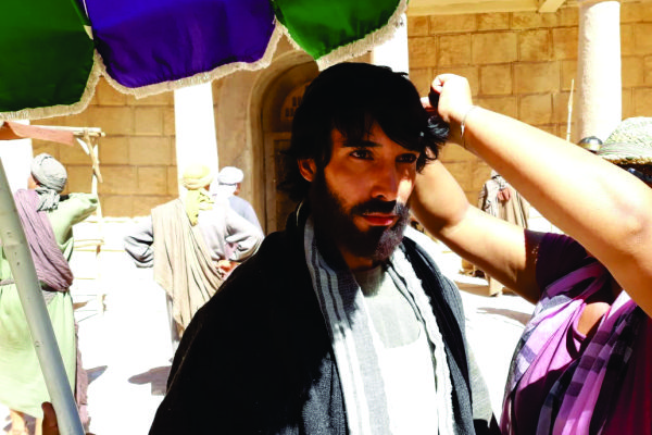 O ator Daniel Freitas gravou participação especial na novela Jesus em Marrocos na África