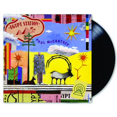 Capa do novo álbum Egypt Station com lançamento em setembro