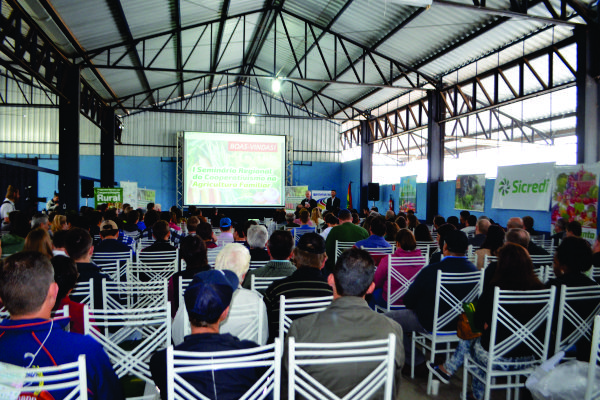 1º Seminário Regional do Cooperativismo na Agricultura Familiar aconteceu no ano passado em Santa Cruz do Sul
