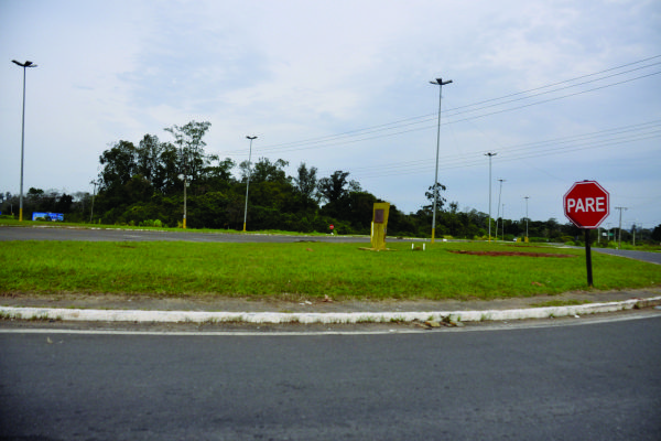 O trevo do Gaúcho Diesel, local onde os manifestantes permaneceram por 10 dias, foi visto sem movimentação nessa quinta-feira