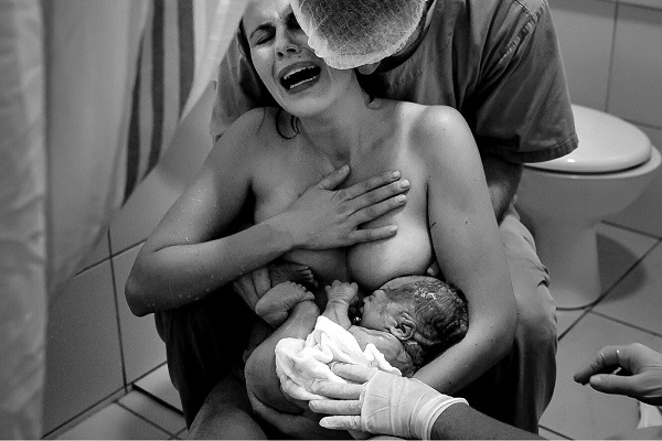 Mariele Anger comeou a se preparar antes mesmo da gravidez para que o nascimento de seu filho fosse perfeito