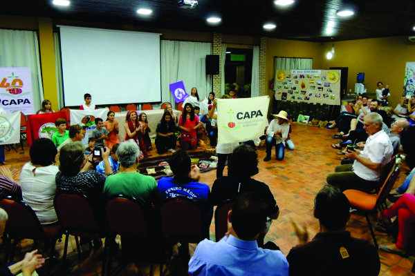 Seminário serviu pra discutir a agroecologia, além de trocar informações e experiências