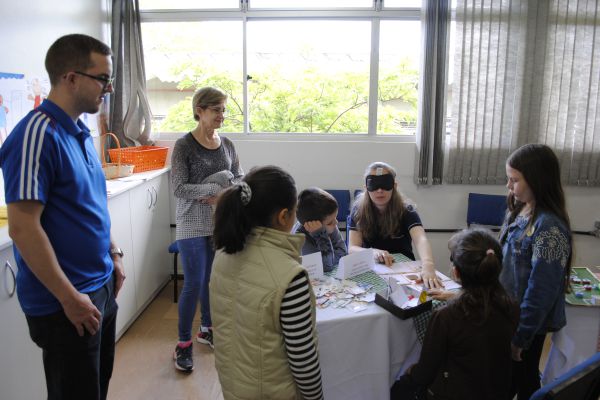 Trocas e muita interação entre a comunidade escolar