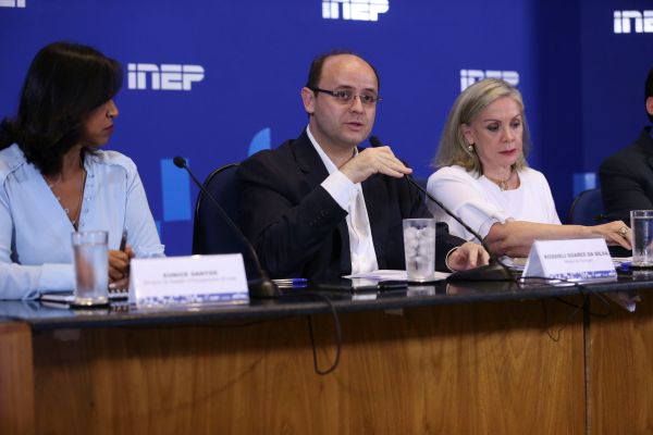 Ministro da Educação, Rossieli Soares, avaliou o primeiro dia de provas