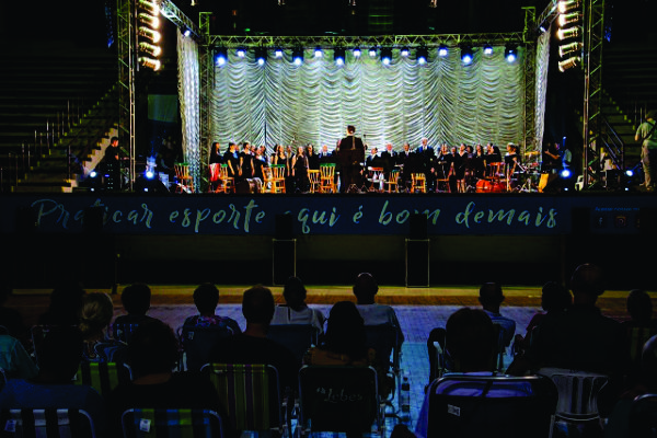 Orquestra de Câmara da Unisc encantou o público com sua apresentação