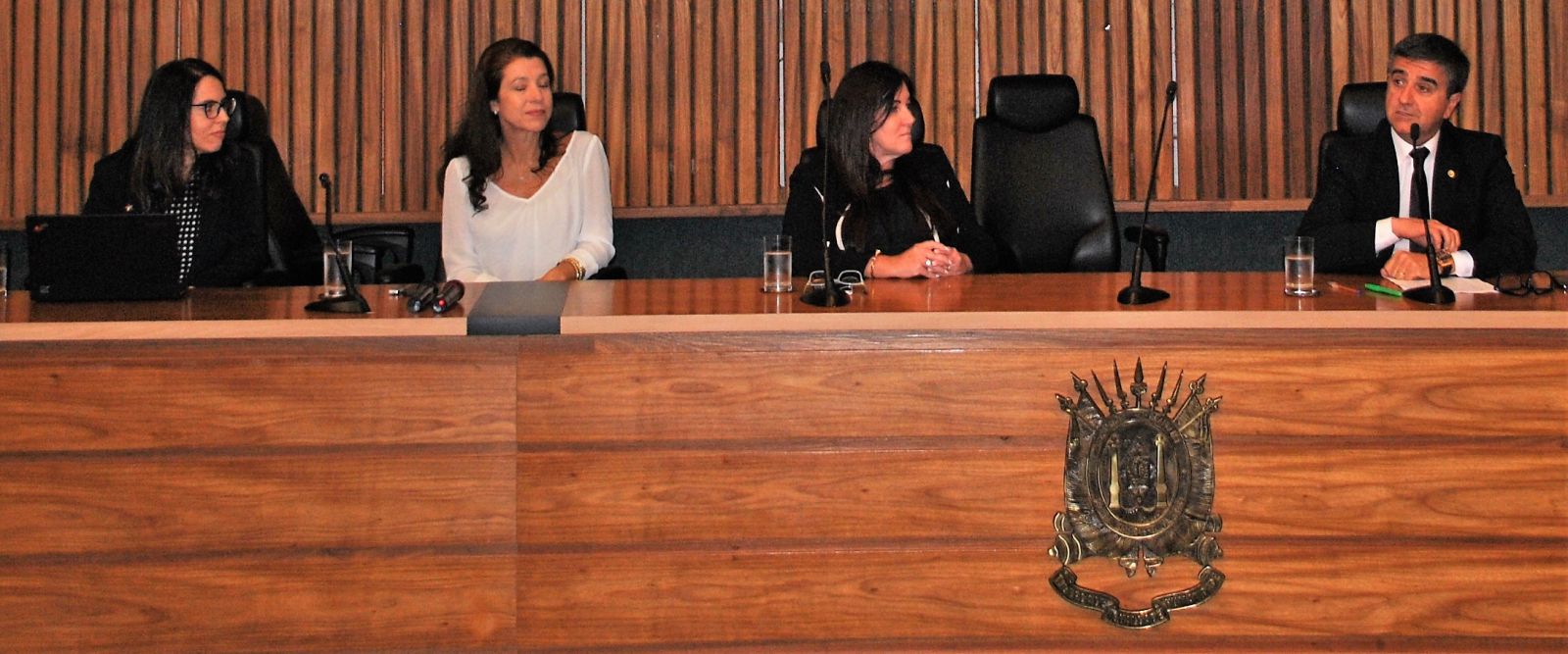 Ana Lucia Stumpf Gonzalez, Ana Paula Schmidt Lourenço, Denise Casanova Villela e Júlio Alfredo de Almeida