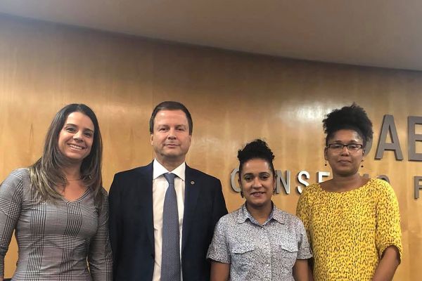 Bancas Brasília (Esq. para a dir.): Denise Bittencourt Friedrich, Claudio Pacheco Prates Lamachia, Lenina Melany de Freitas Pires Martins dos Santos e Marísia Helena Campinha Soares