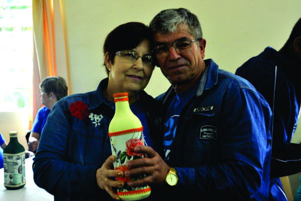 Juracema da Silva e Caetano Valdemar Lopes líderes da comunidade