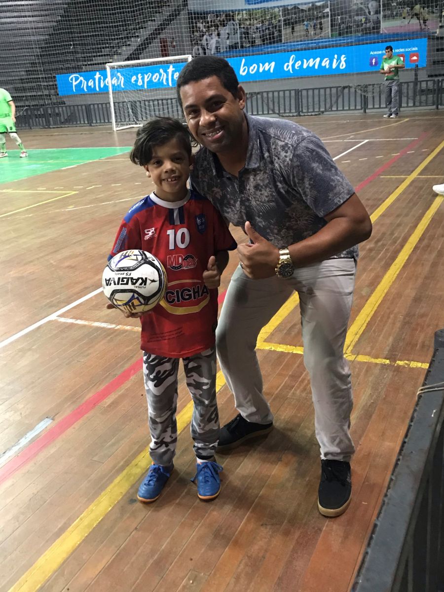 Profissional do esporte, ClŽber Pereira e o seu filho, ClŽber Jœnior