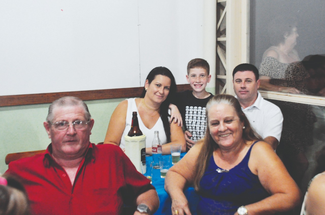 Eloi Bohnen, Ingrid Schreiner, Diana, Leonardo e Robinson Schreiner