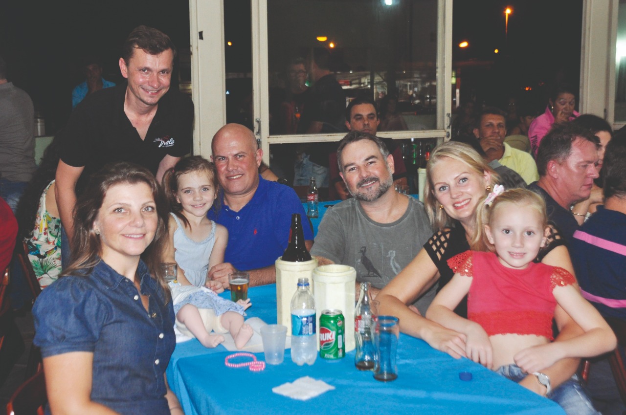 Famílias também prestigiaram o evento