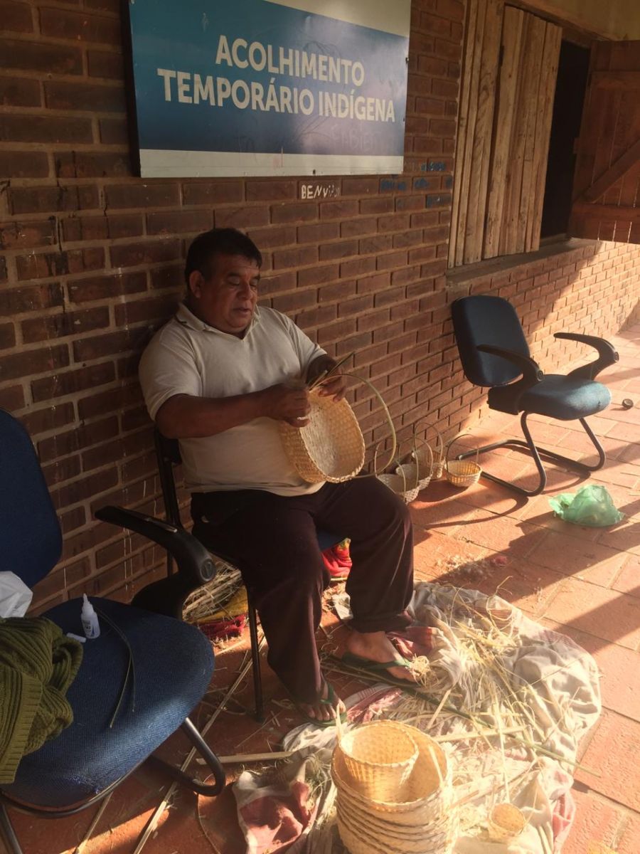 A Casa do êndio localizada no Faxinal acolhe atualmente 70 ’ndios