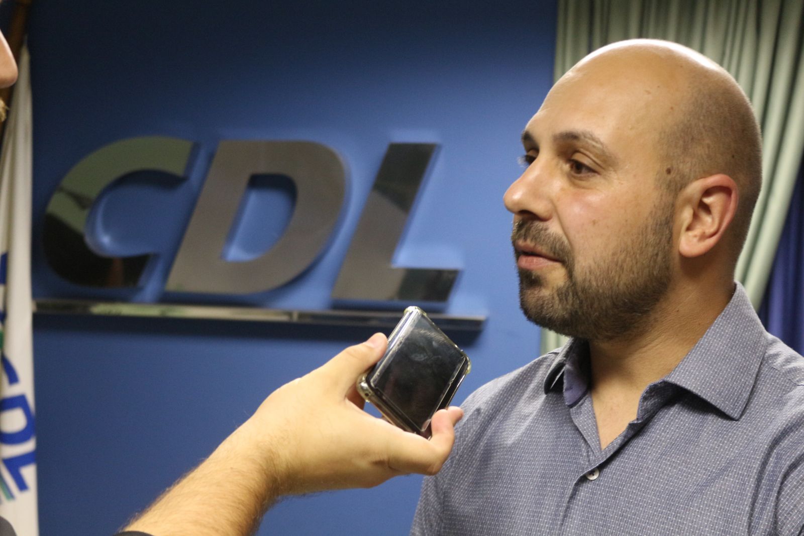 Márcio Farias Martins, presidente do CDL Santa Cruz 