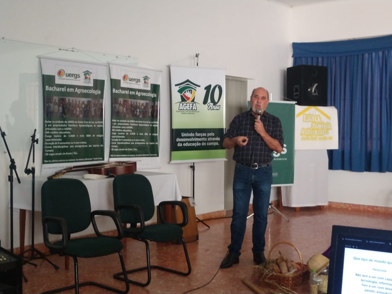 Pesquisador da Embrapa Clima Temperado, João Carlos Costa Gomes