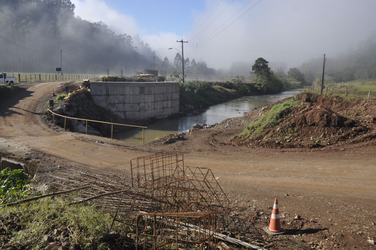 Trabalhos na construção devem voltar na próxima semana