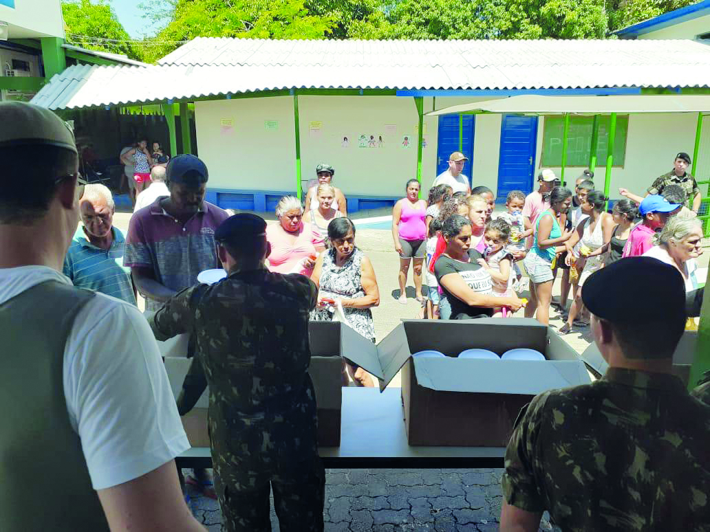 Ação contou com o apoio de equipes de segurança pública de Santa Cruz
