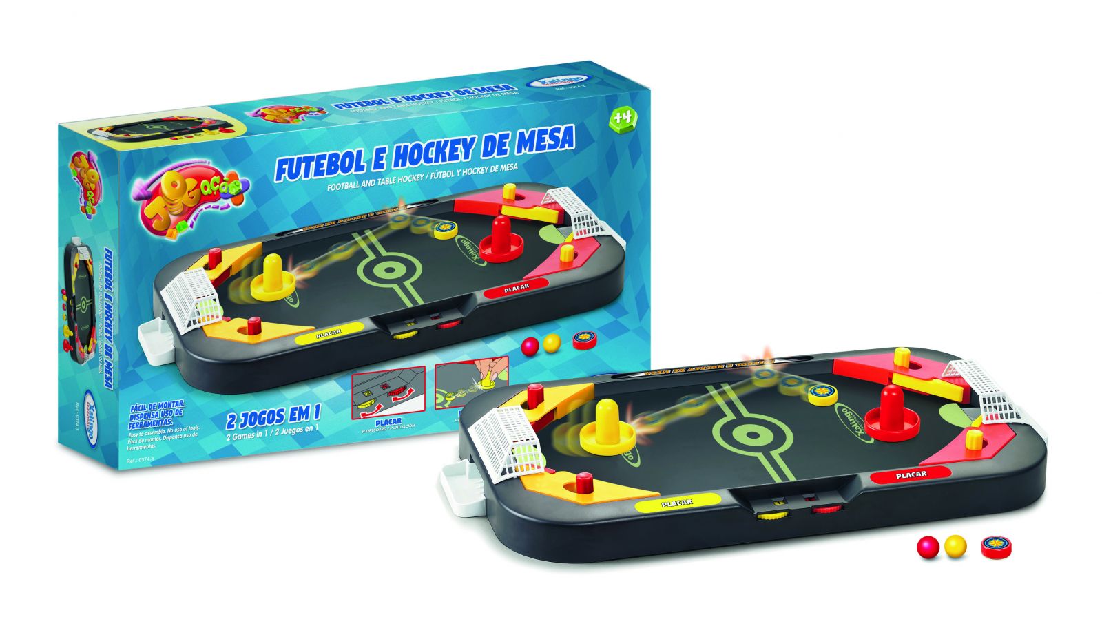 Futebol e Hockey de Mesa da Linha Joga‹o - R$ 69,99