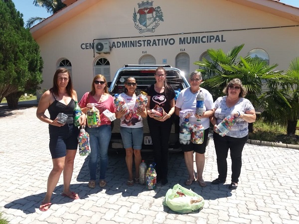 Materiais arrecadados foram doados a entidades assistenciais