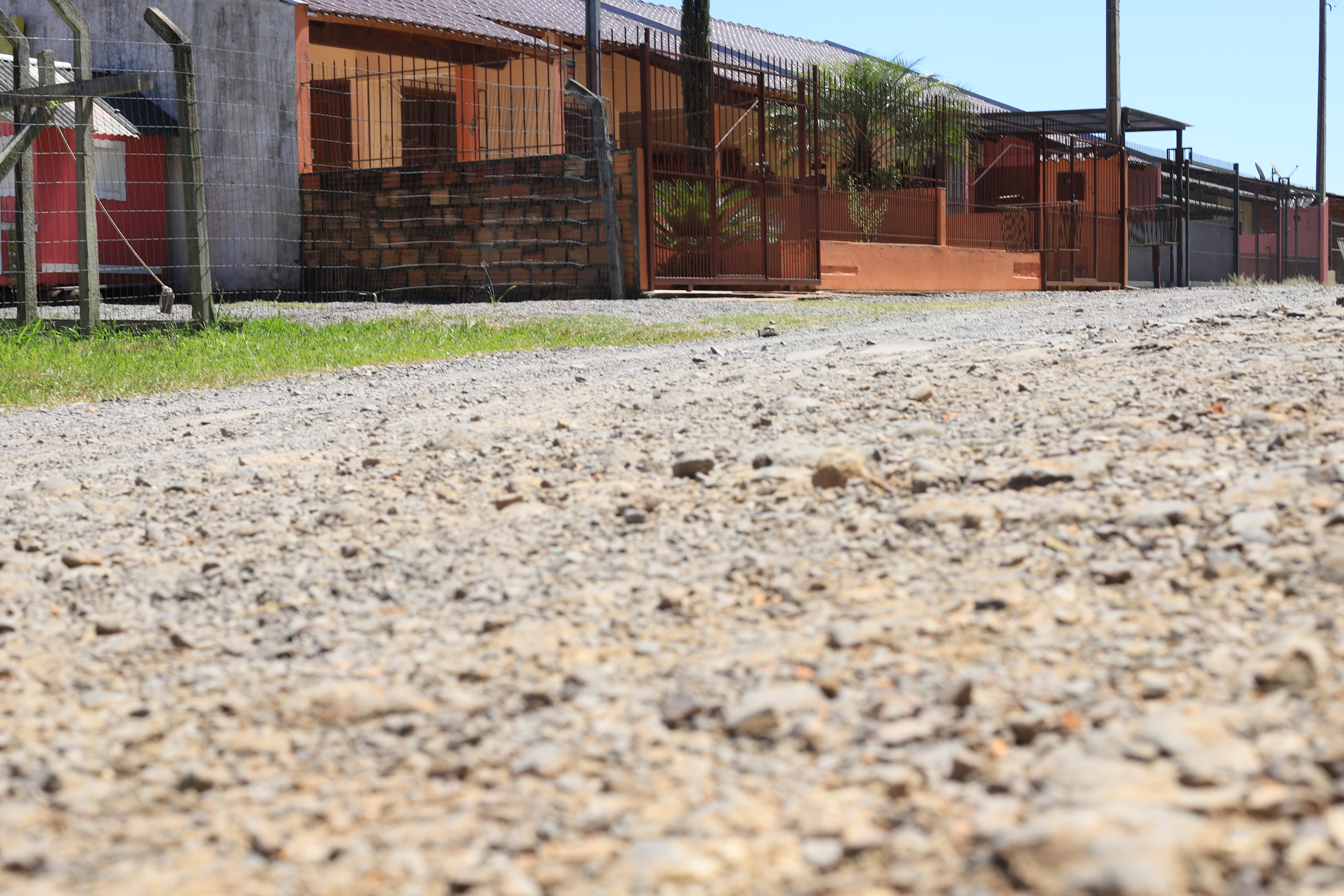 Diversos bairros serão contemplados com pavimentação, entre eles o Arroio Grande 