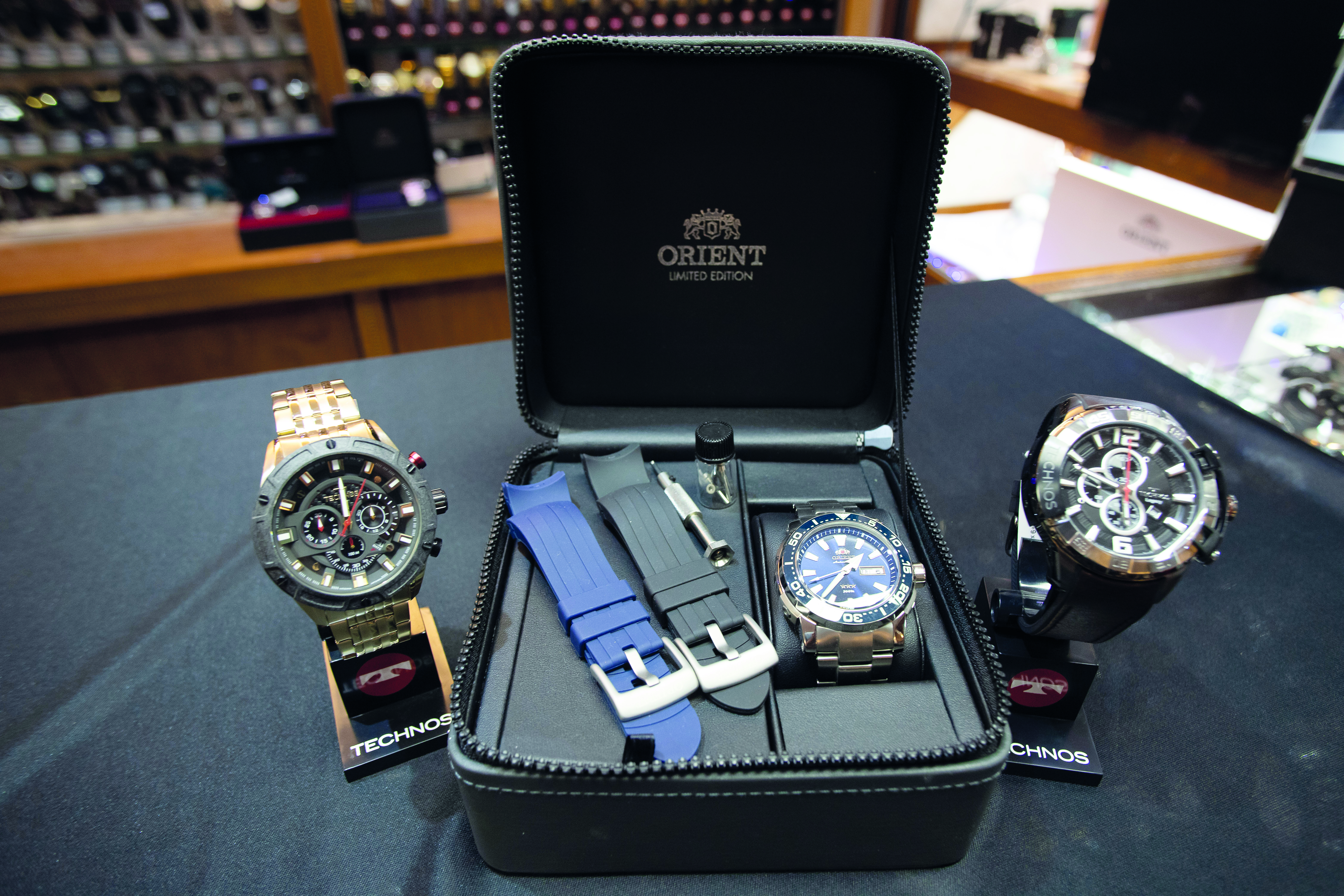 As melhores marcas em rel—gios masculinos