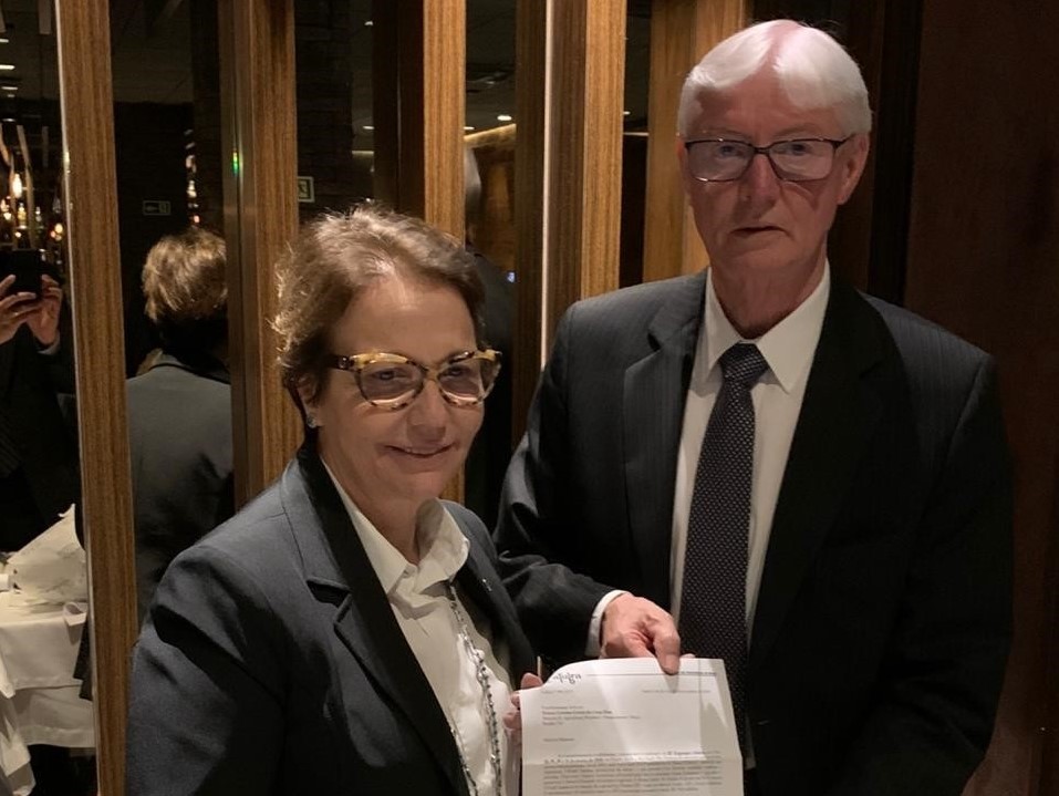 Ministra Tereza Cristina recebeu o presidente da Afubra, Benício Werner