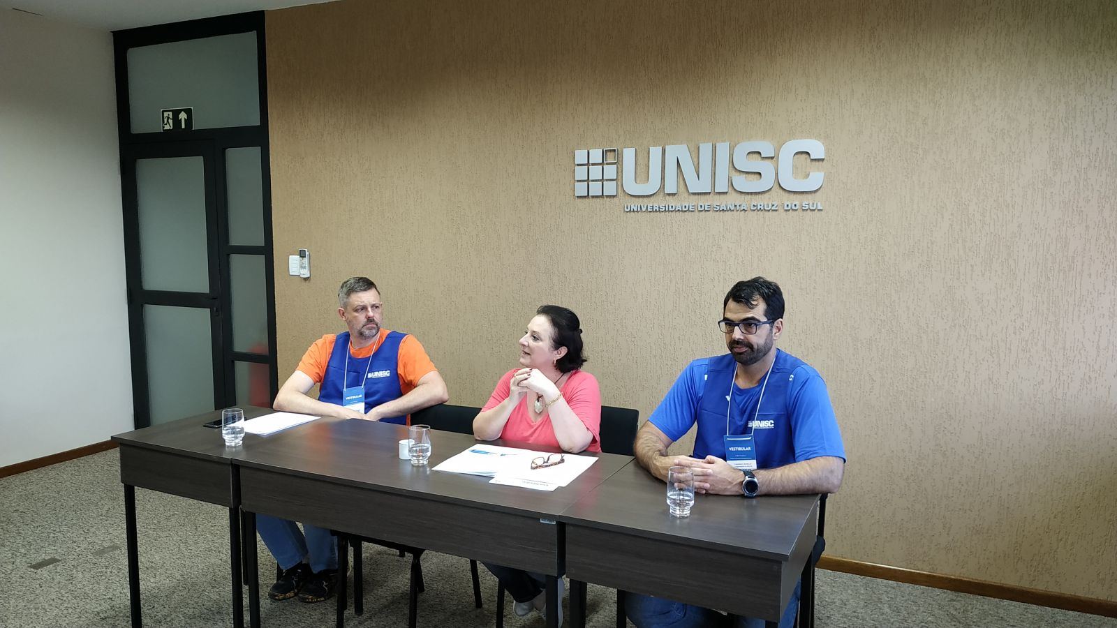 Em coletiva de imprensa, a reitora Carmen Lúcia anunciou os dados do vestibular