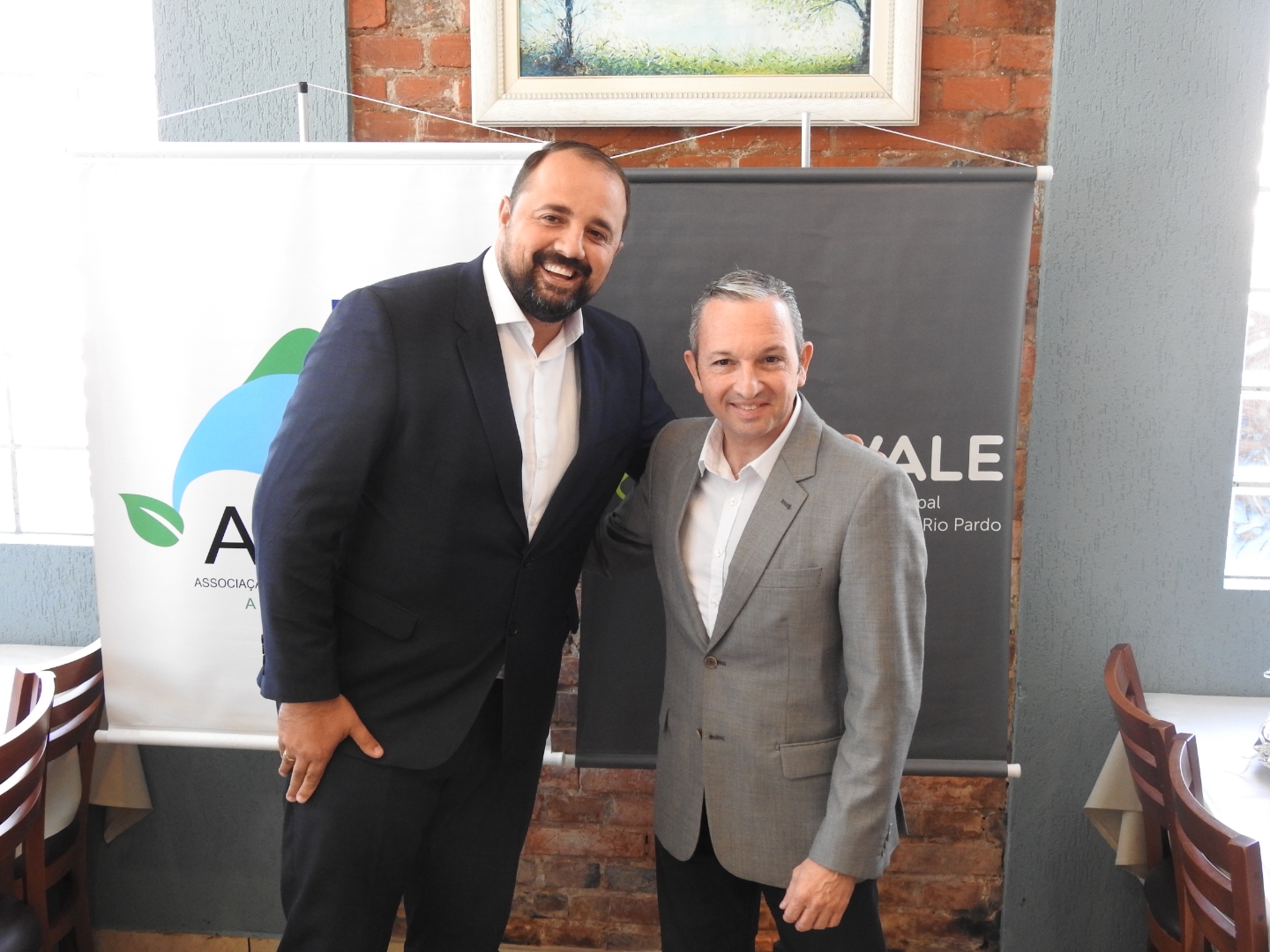 Wickert e Soares estarão à frente da Amvarp e do Cisvale, respectivamente