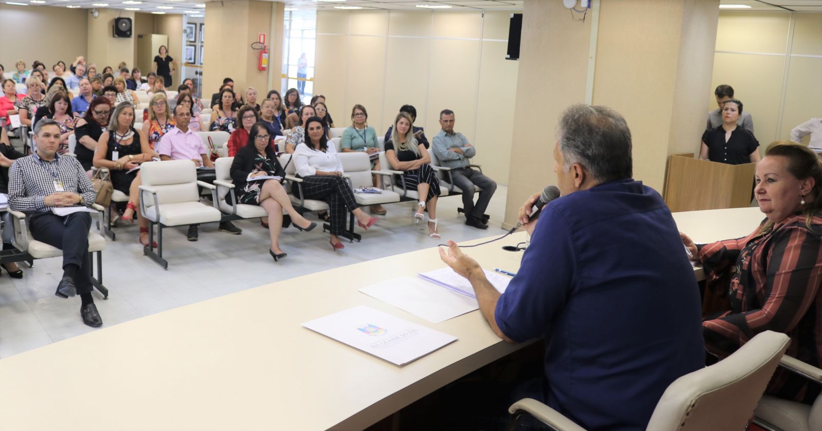 Este foi o primeiro encontro da atual gestão com os titulares interinos das Coordenadorias Regionais de Educação 