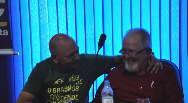Luciano Hang e Afonso Schwengber chegaram a um consenso nesta terça-feira