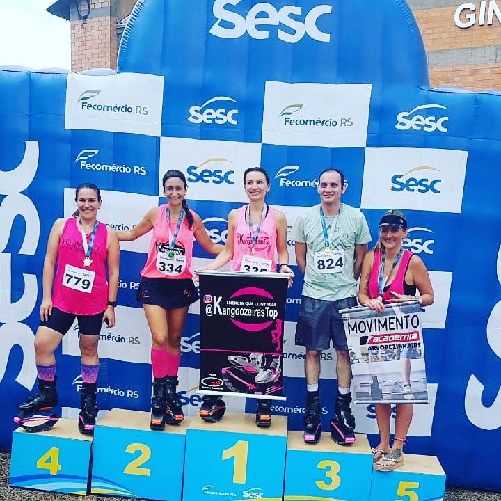 Daniela Leotte levou o segundo lugar e Débora Machado ficou com o primeiro em Arvorezinha