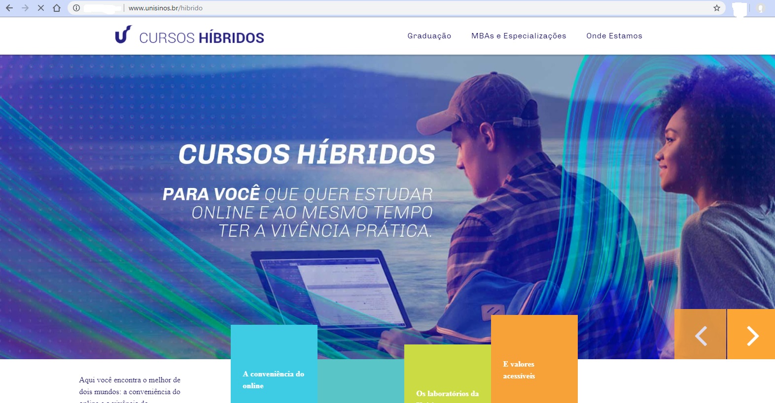 Cursos utilizam a plataforma Canvas